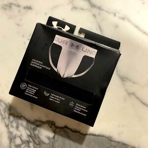 New Black Under Armour UA Jockstrap